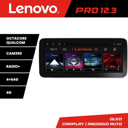 Navigatie Kia Ceed 2020- Lenovo PRO 4+64 12.3 inch qled android 4G DSP gps internet 8Core CarStore Technology