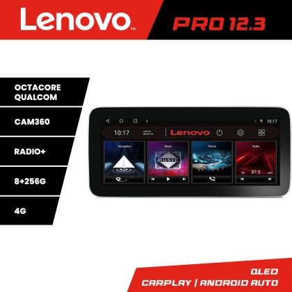 Navigatie grupul VW K-933 Lenovo PRO 8+256 12.3 inch qled android 4G DSP gps internet 8Core CarStore Technology