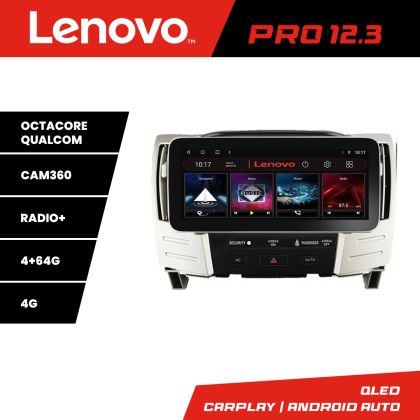 Navigatie Lexus RX300 2003-2008 Lenovo PRO 4+64 12.3 inch qled android 4G DSP gps internet Kit-RX300 CarStore Technology