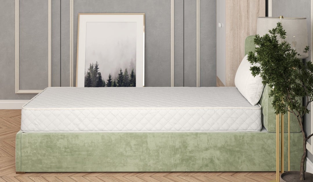 Saltea cu arcuri Somnia® 90x200, inaltime 20 cm, ortopedica, husa matlasata, duritate medie Relax KipRoom