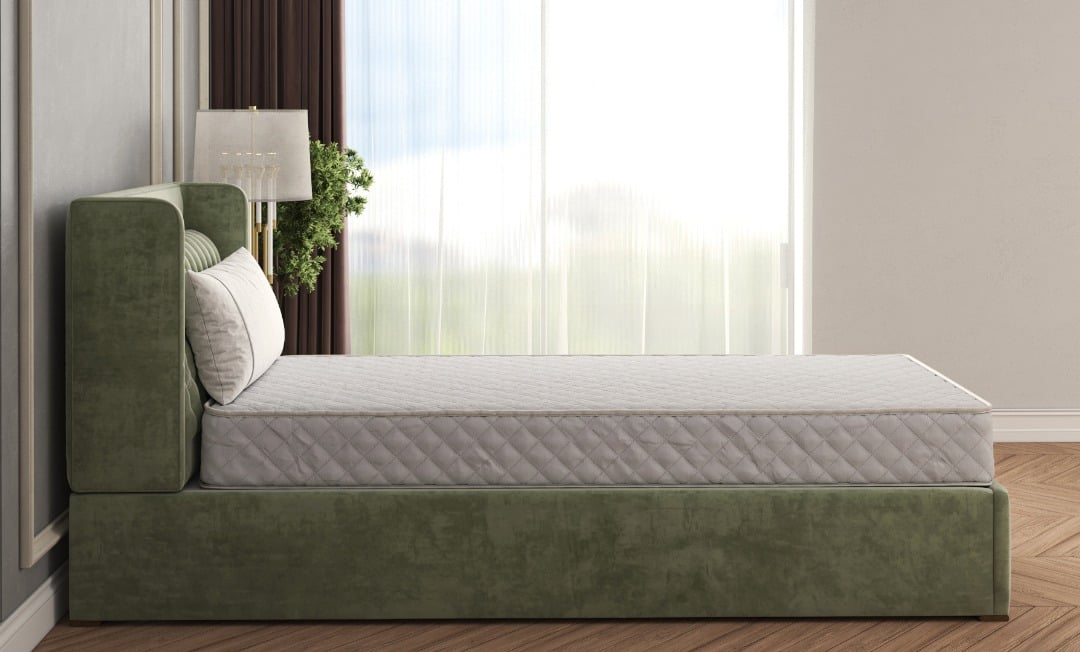Saltea cu arcuri Somnia® 90x200, inaltime 20 cm, ortopedica, husa matlasata, duritate medie Relax KipRoom