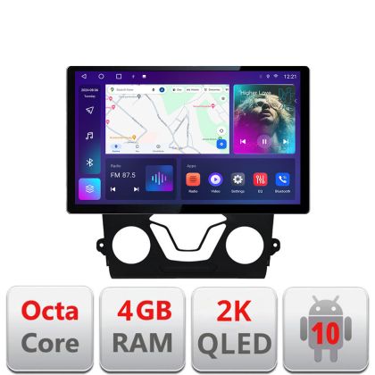 Navigatie Ford Mondeo 2013- Qled 2K Octa Core 4+64 LTE 4G DSP Wifi 5Ghz android auto carplay radio gps internet EDT-E413-2K CarStore Technology