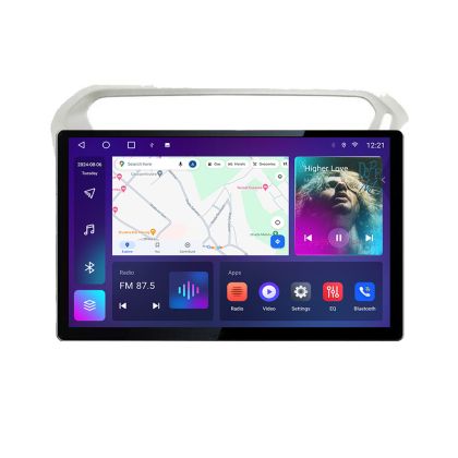 Navigatie Peugeot 301 2012-2020 Qled 2K Octa Core 4+64 LTE 4G DSP Wifi 5Ghz android auto carplay radio gps internet EDT-E413-2K CarStore Technology