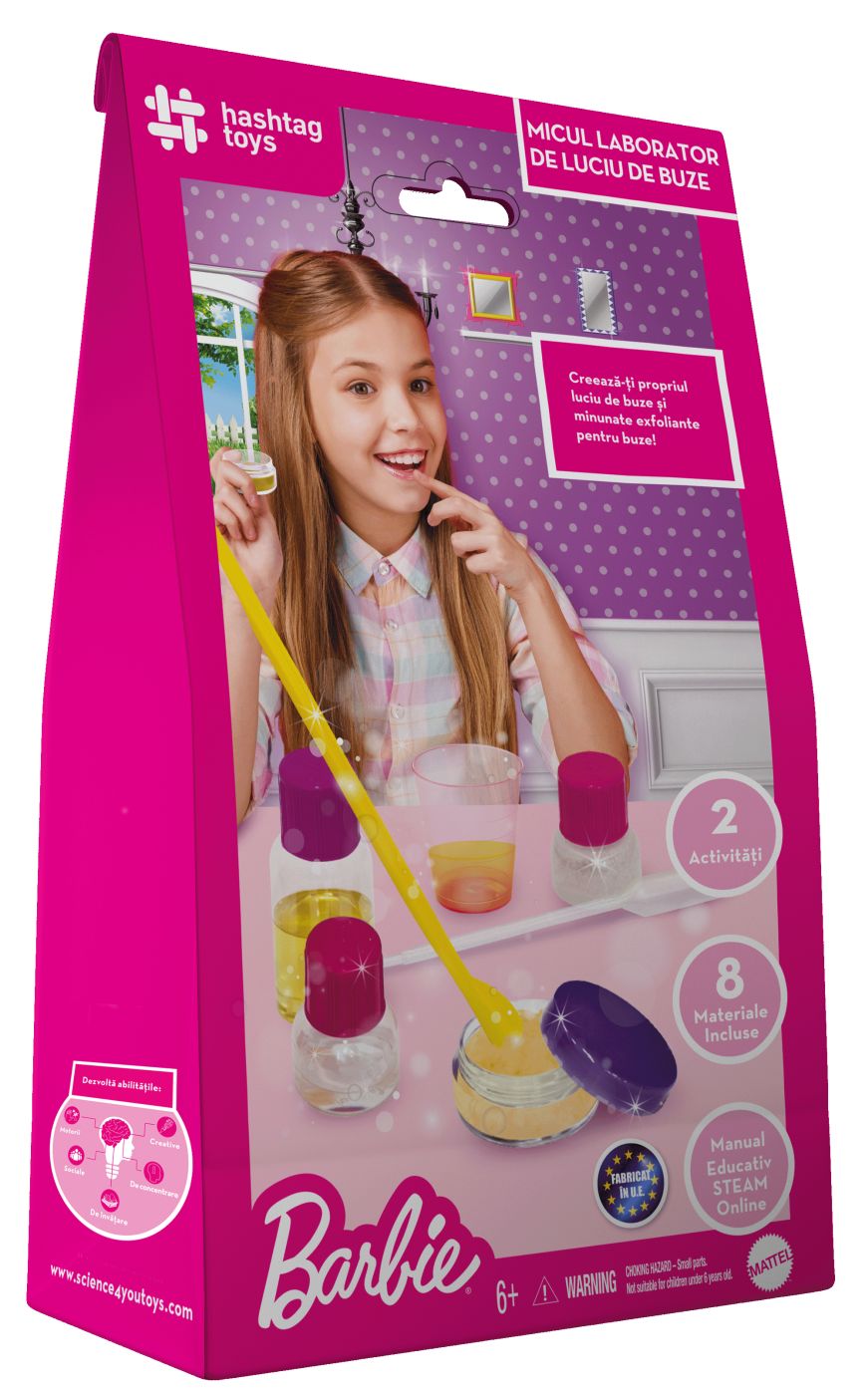 SET BARBIE MICUL LABORATOR DE LUCIU DE BUZE SuperHeroes ToysZone