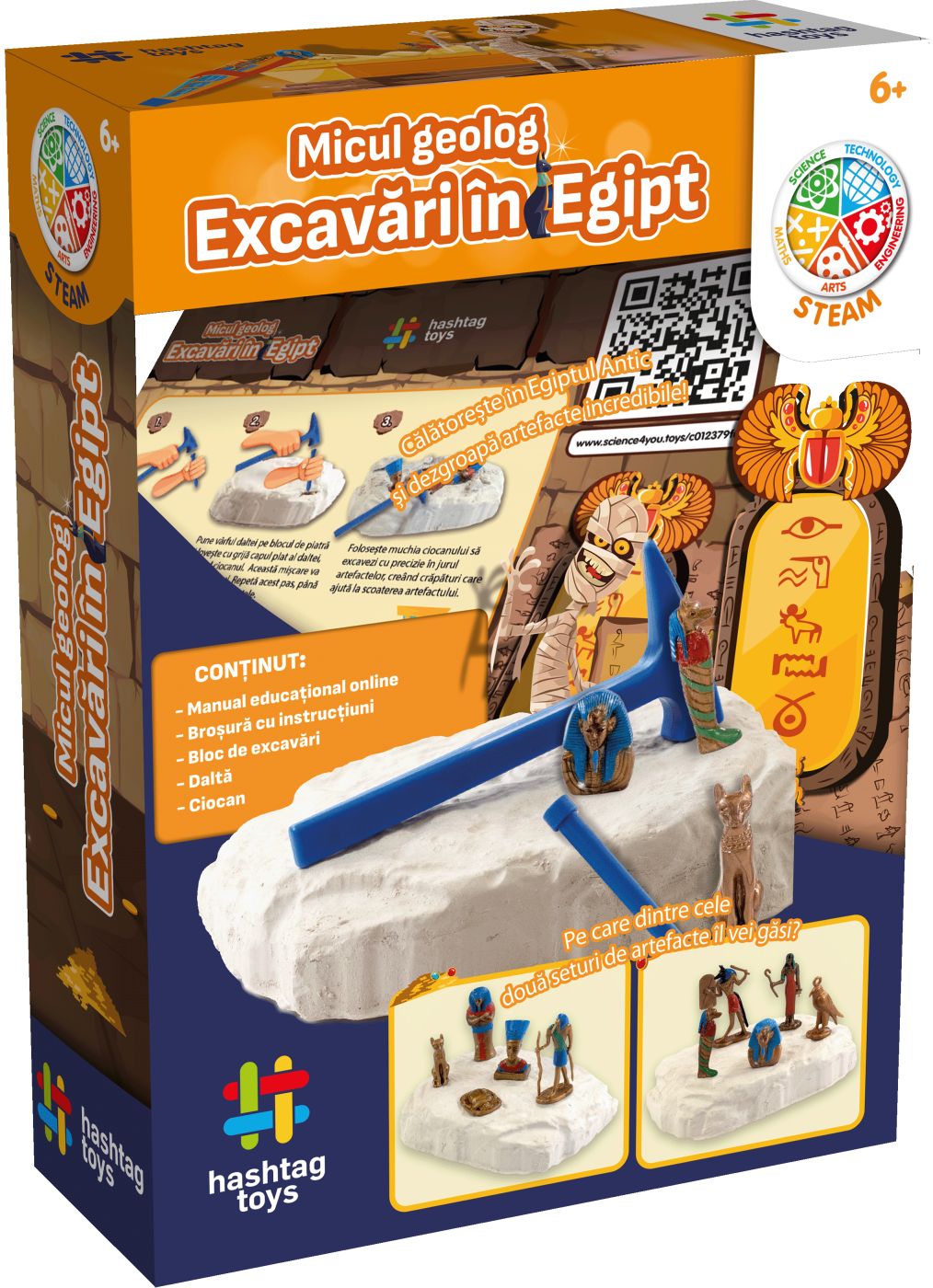 SET MICUL GEOLOG EXCAVARI IN EGIPT SuperHeroes ToysZone