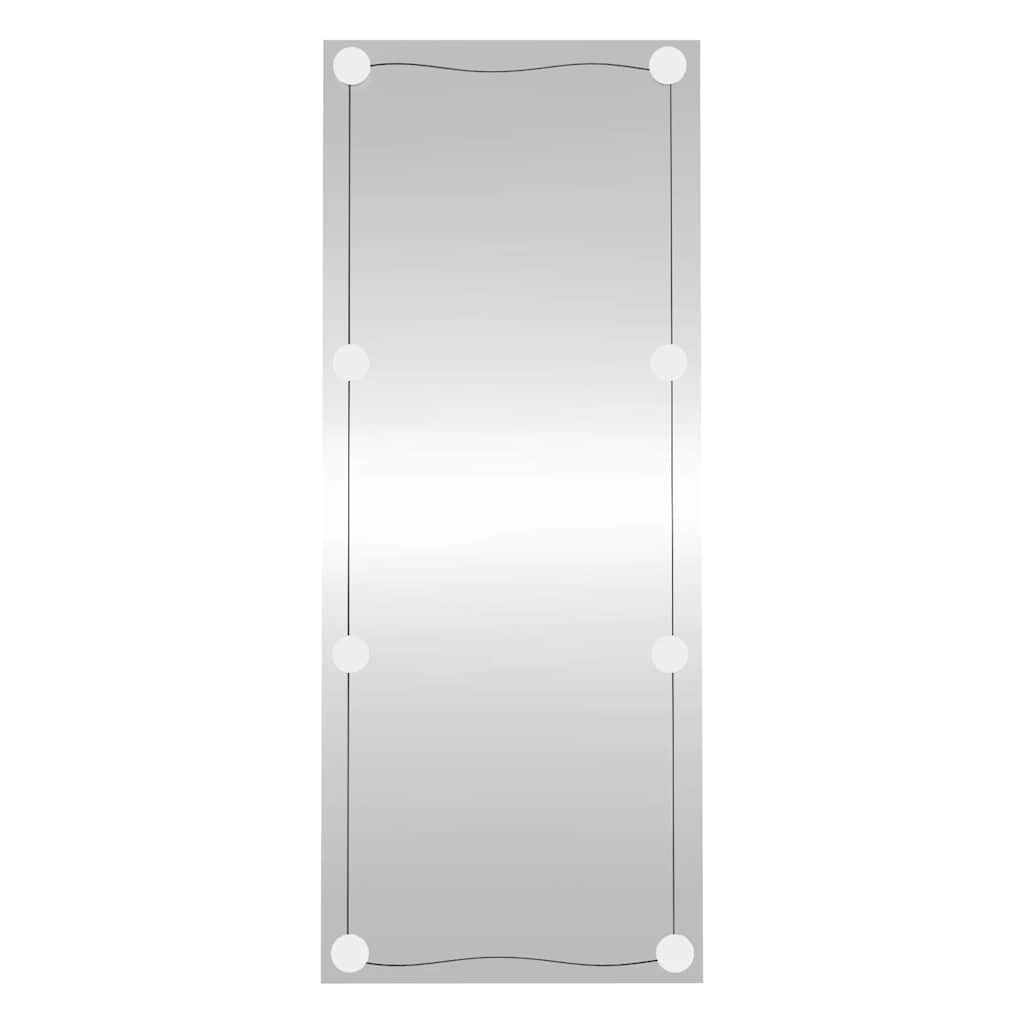 Oglindă de perete cu lumini LED 40x100 cm sticlă dreptunghiular GartenMobel Dekor