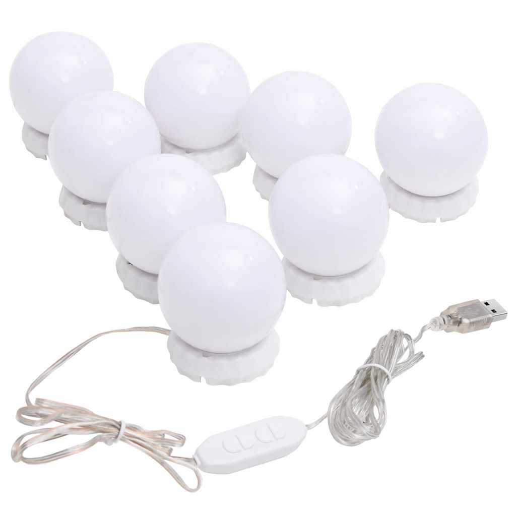 Oglindă de perete cu lumini LED 40x100 cm sticlă dreptunghiular GartenMobel Dekor