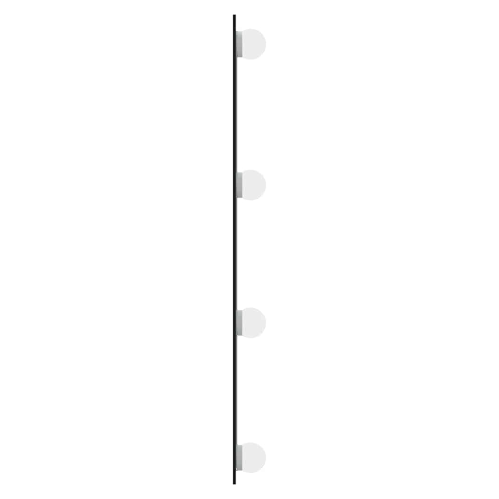 Oglindă de perete cu lumini LED 40x60 cm sticlă dreptunghiular GartenMobel Dekor