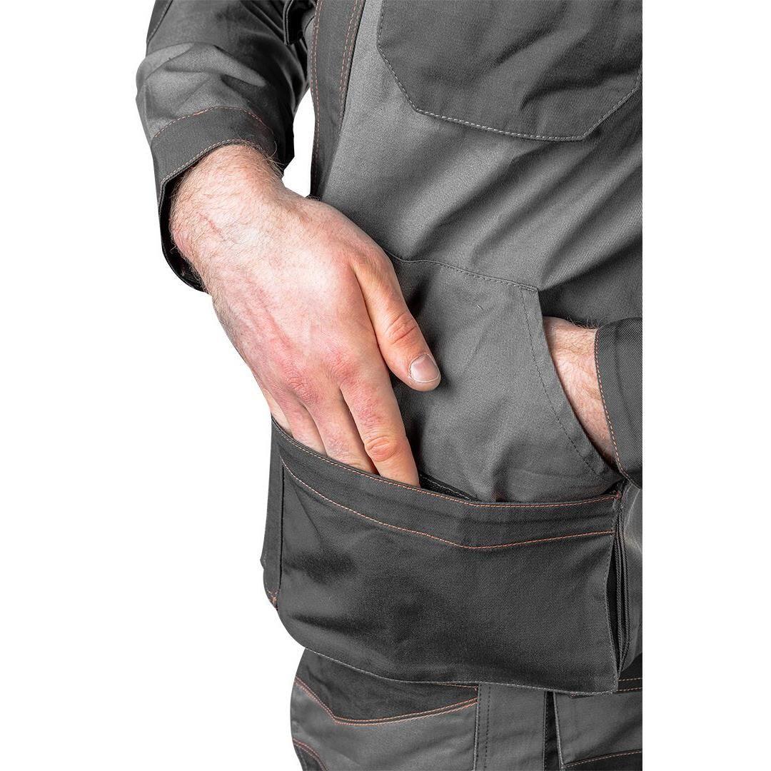 Geaca de lucru, convertibila in vesta, 2 in 1, maneci detasabile, bumbac, marimea S/48, NEO GartenVIP DiyLine