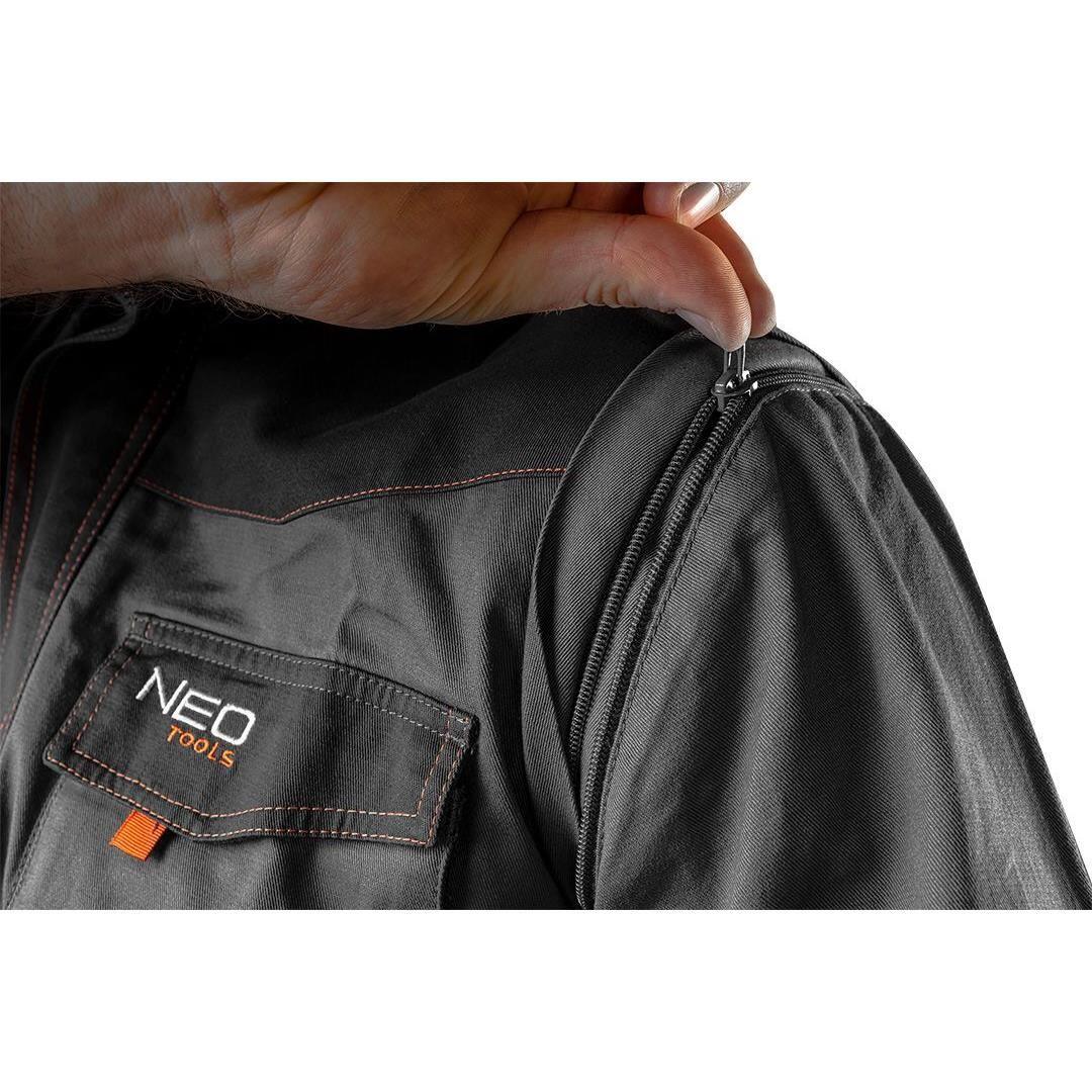 Geaca de lucru, convertibila in vesta, 2 in 1, maneci detasabile, bumbac, marimea S/48, NEO GartenVIP DiyLine