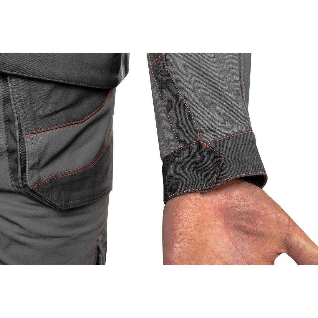 Geaca de lucru, convertibila in vesta, 2 in 1, maneci detasabile, bumbac, marimea XXXL/58, NEO GartenVIP DiyLine