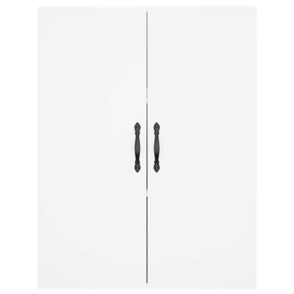Dulap înalt, alb, 69,5x34x180 cm, lemn compozit GartenMobel Dekor