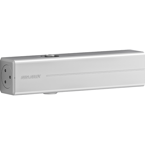 Amortizor hidraulic, mecanism pinion,  forta reglabila clasa EN3-6, fara brat - ASSA ABLOY DC300-DEV1 SafetyGuard Surveillance