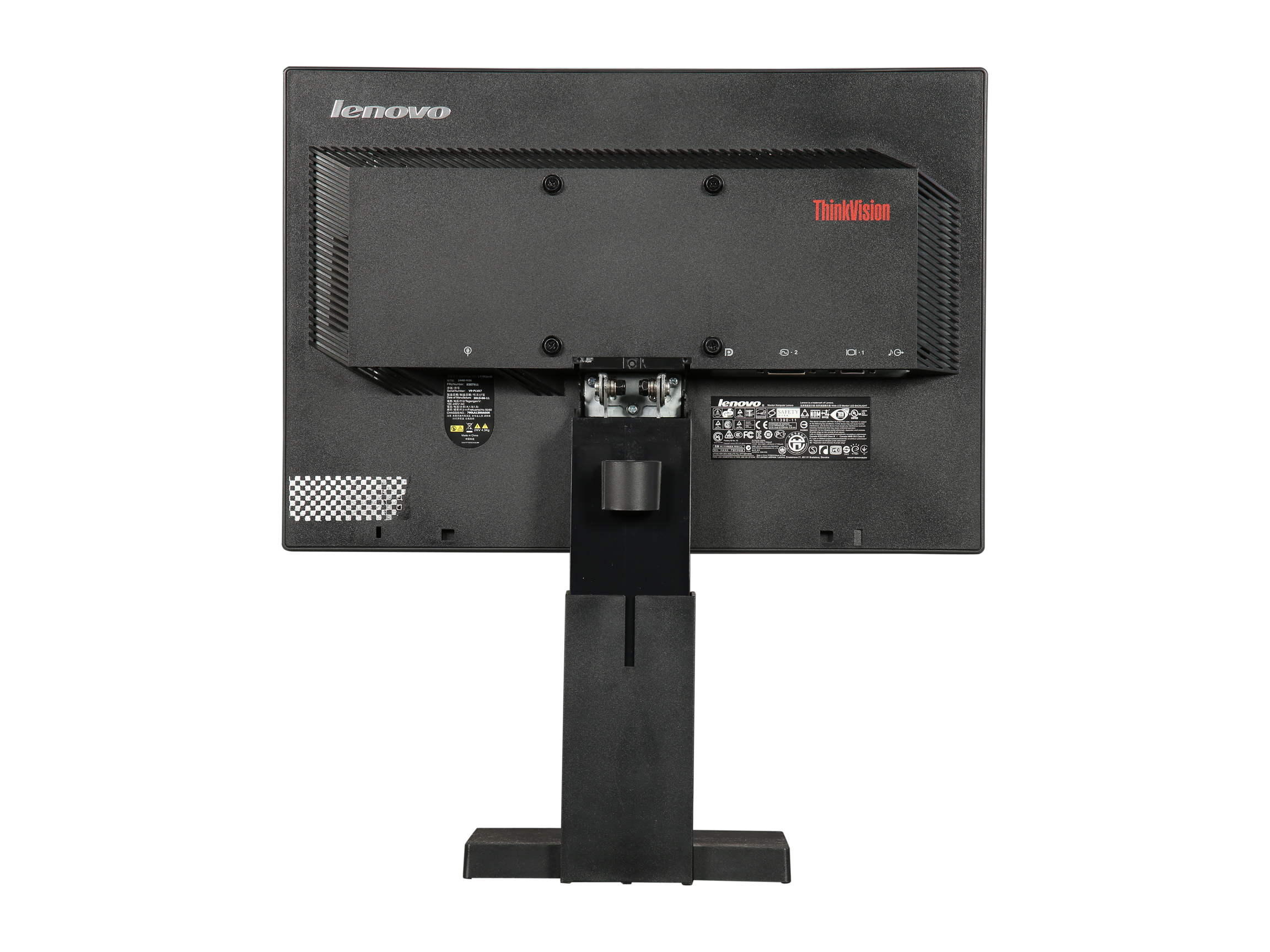 Monitor Secund Hand Lenovo ThinkVision LT1952pwD, 19 Inch LED, 1440 x 900, VGA, DVI, Display Port NewTechnology Media