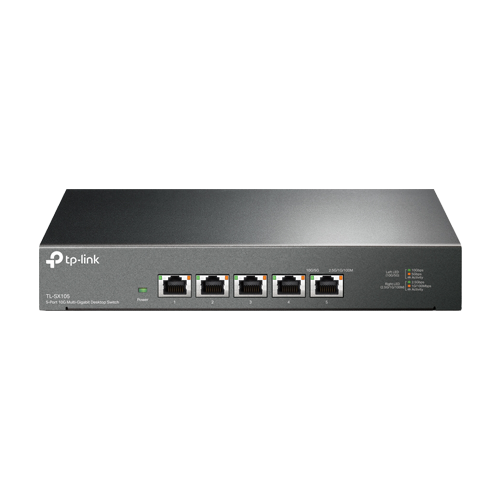 Switch 5 porturi RJ45 10G, Unmanaged, 1U - TP-Link TL-SX105 SafetyGuard Surveillance