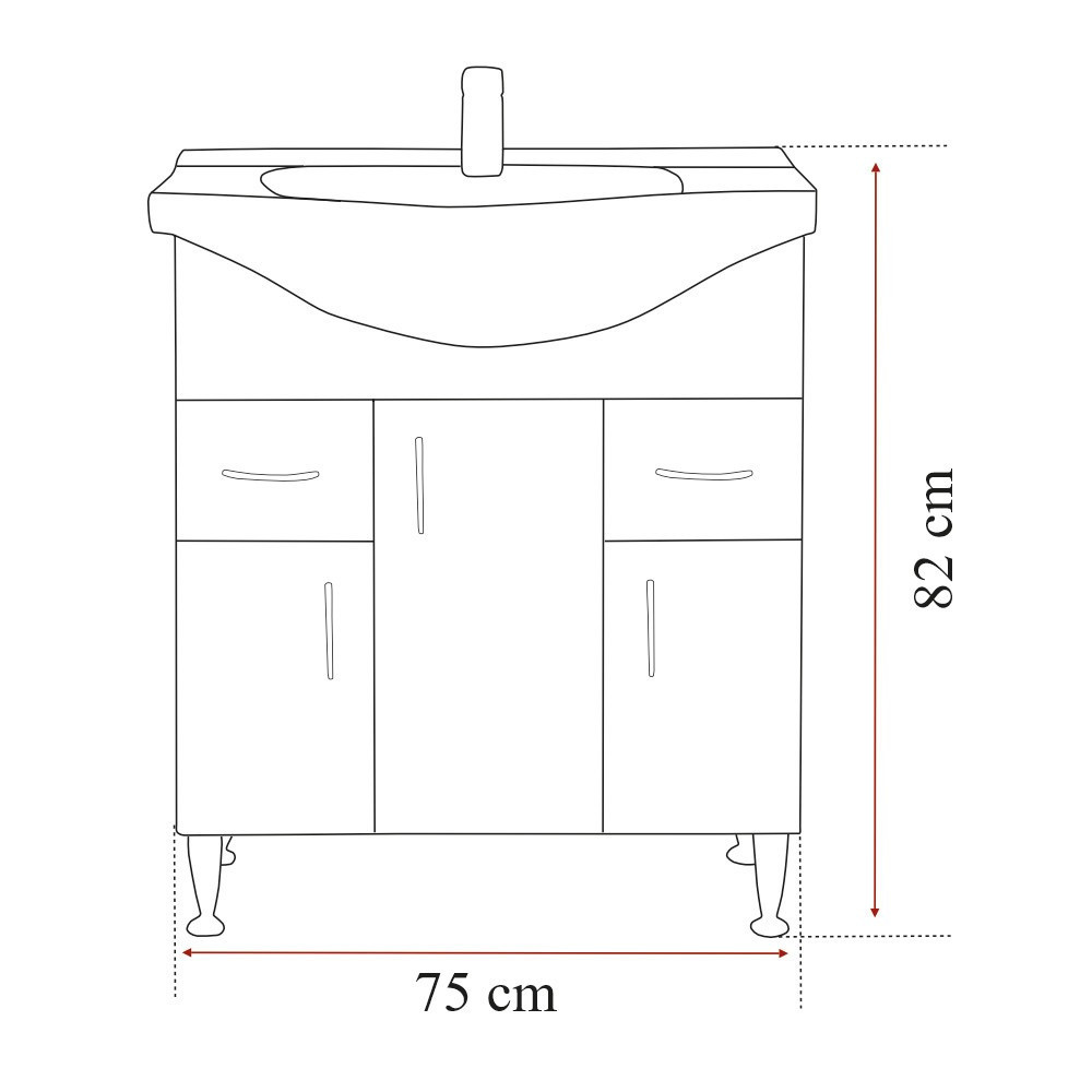 Leziter Bianca Prime 75 completă Mobalis Homvera