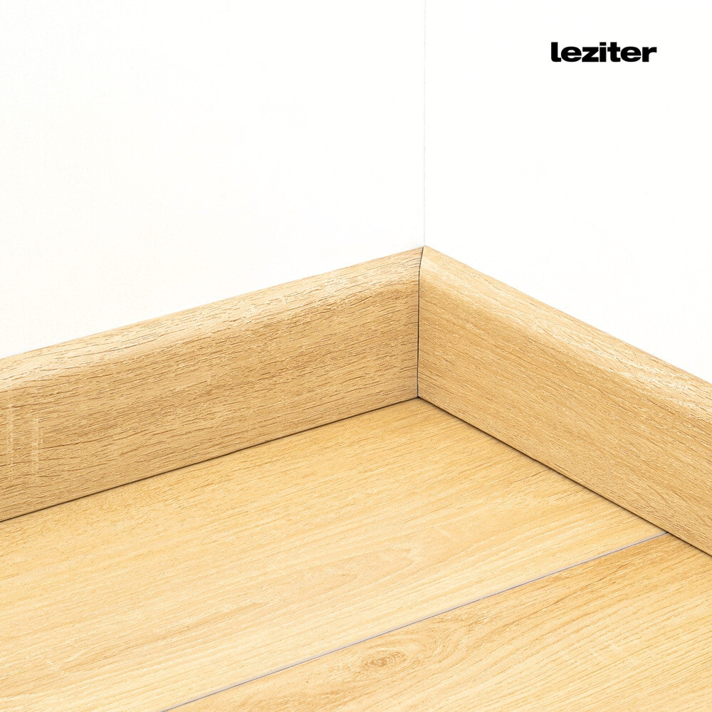 Leziter Cant de podea din vinil SPC stejar Atakama 2400x60x12 mm Mobalis Homvera