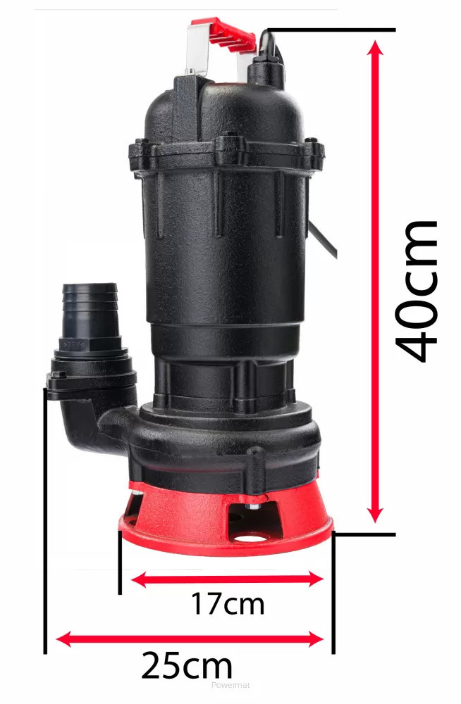 Red Technic Pompă submersibilă pentru ape uzate RTPDSR0071 Mobalis Homvera