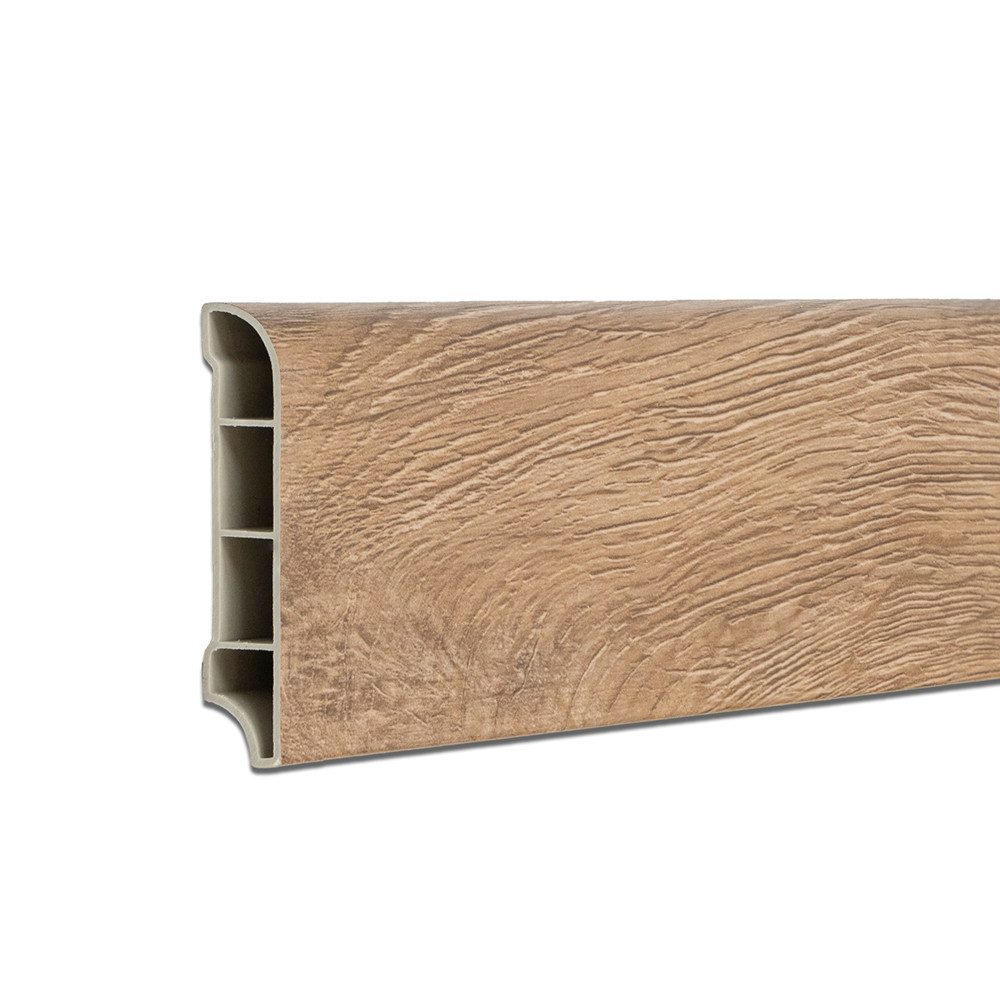 Leziter Cant de podea din vinil SPC stejar Sipidan 2400x60x12 mm Mobalis Homvera