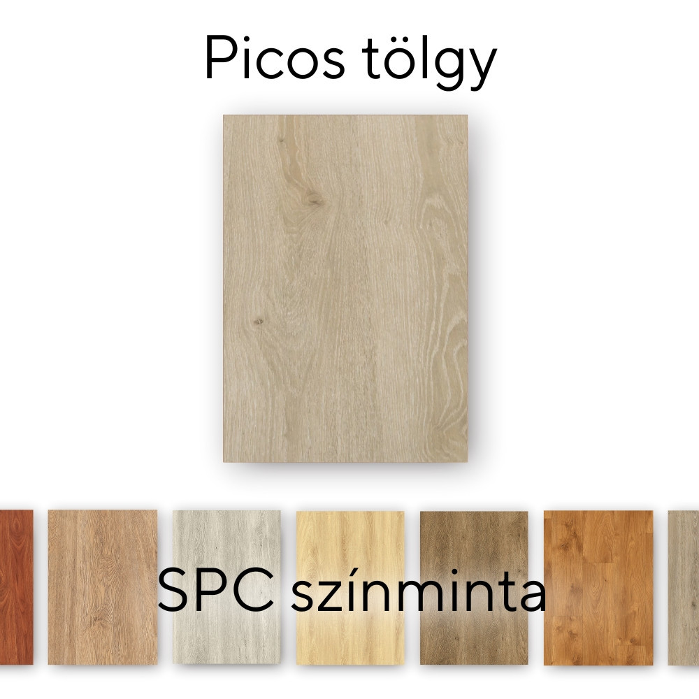 Leziter Moșul de podea Leziter Picos stejar SPC/buc Mobalis Homvera