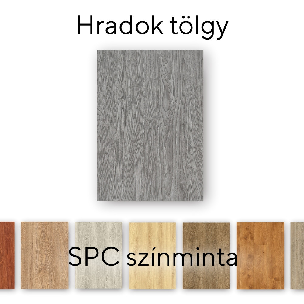 Leziter Pardoseală vinil SPC din stejar Leziter Hradok mostră/buc Mobalis Homvera