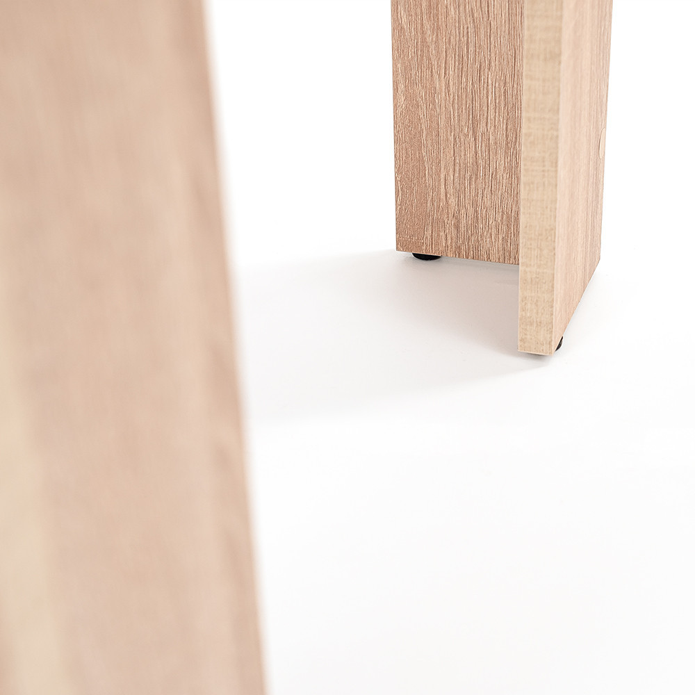 Leziter Set de masă Leon 4 1 stejar Sonoma-bej Mobalis Homvera