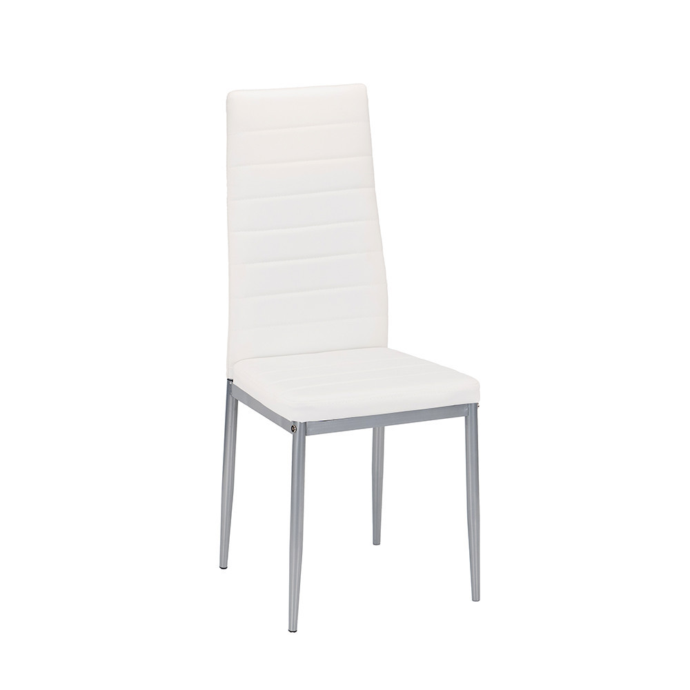 Leziter Set de masă Mabel 4 1 alb-gri Mobalis Homvera