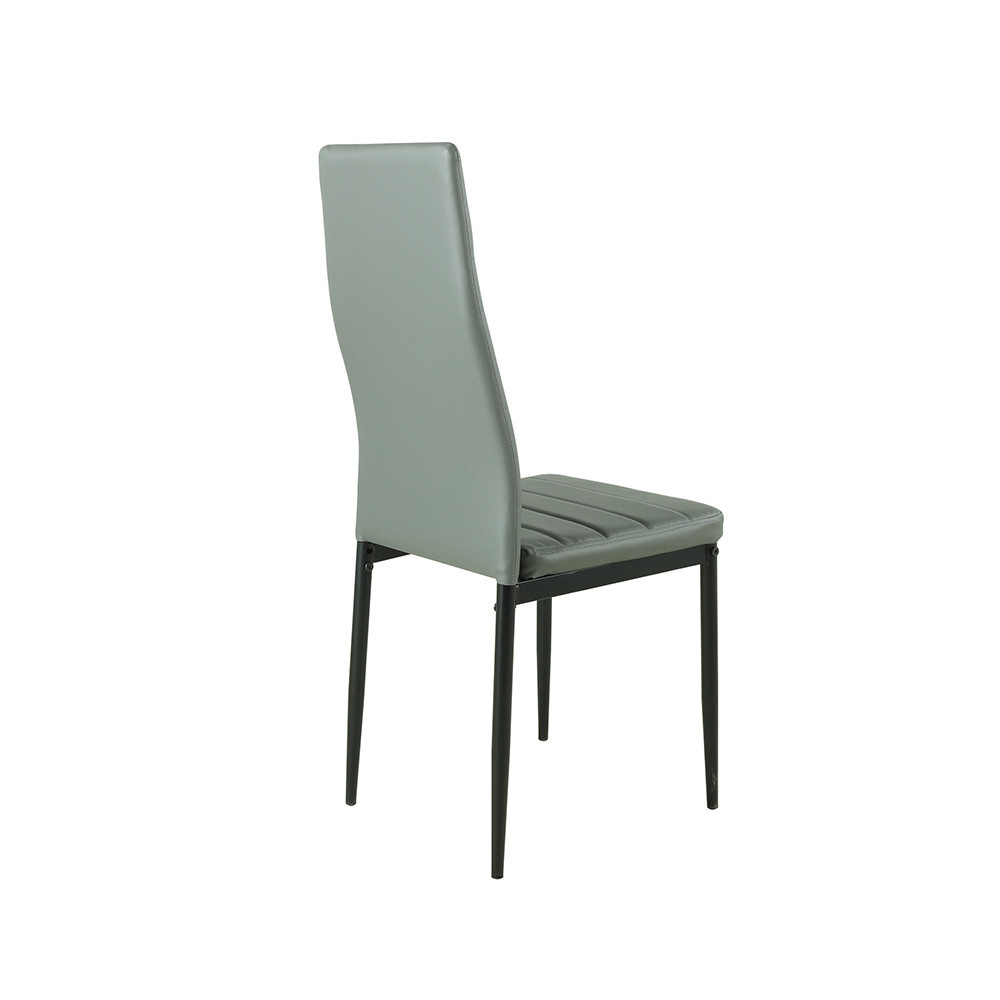 Leziter Set de masă Mezza 4 1 gri-negru Mobalis Homvera