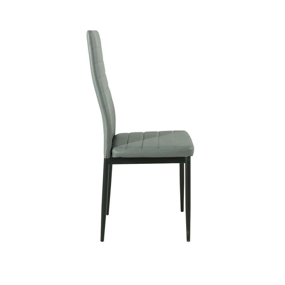 Leziter Set de masă Mezza 4 1 gri-negru Mobalis Homvera