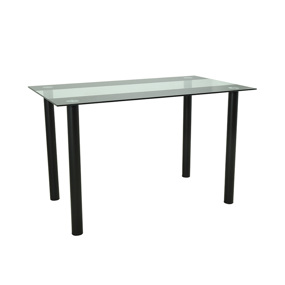 Leziter Set de masă Mezza 4 în 1 negru-negru Mobalis Homvera