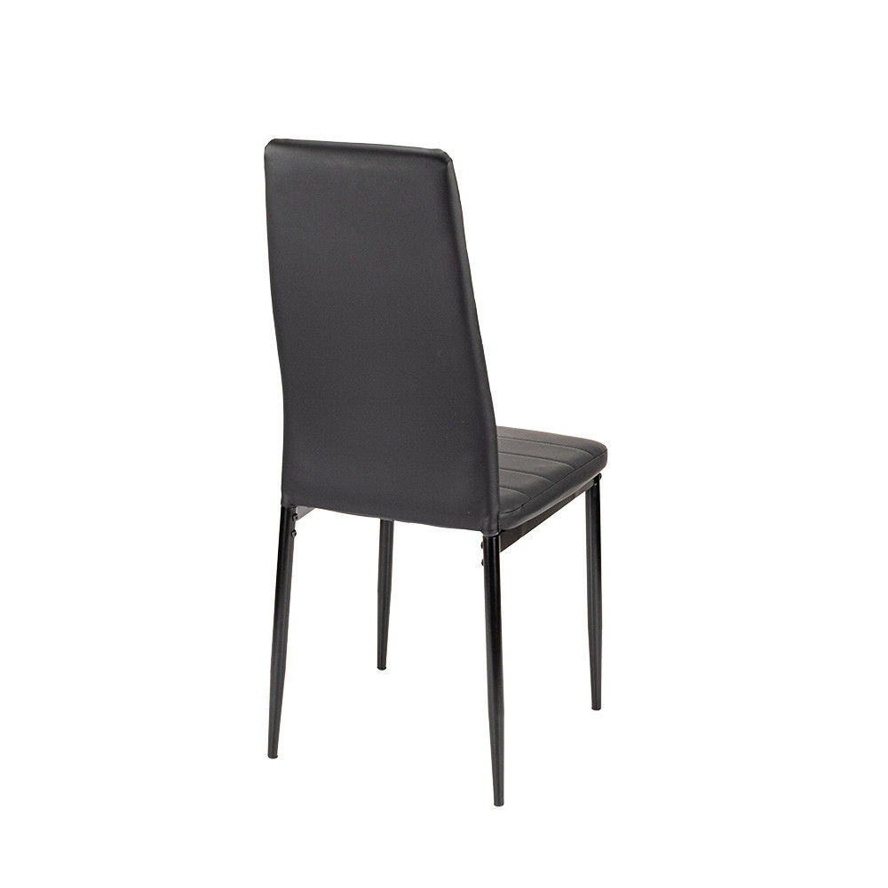 Leziter Set de masă Mezza 4 în 1 negru-negru Mobalis Homvera