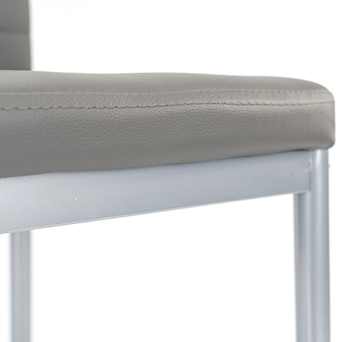 Leziter Set de masă Midland 4 1 gri-negru Mobalis Homvera