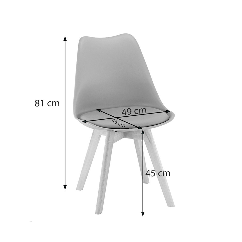 Leziter Set de masă Midori 6 1 alb Mobalis Homvera