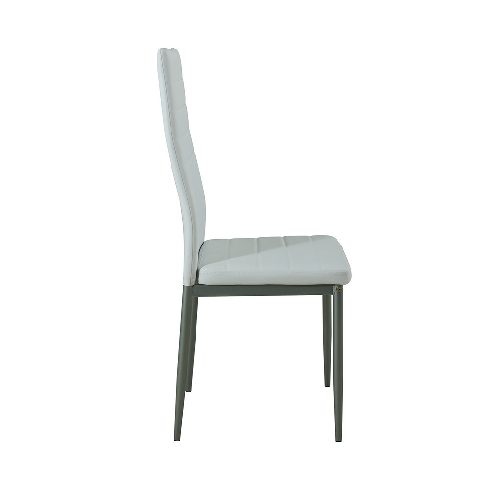 Leziter Set de masă Verna 4 1 alb-gri Mobalis Homvera