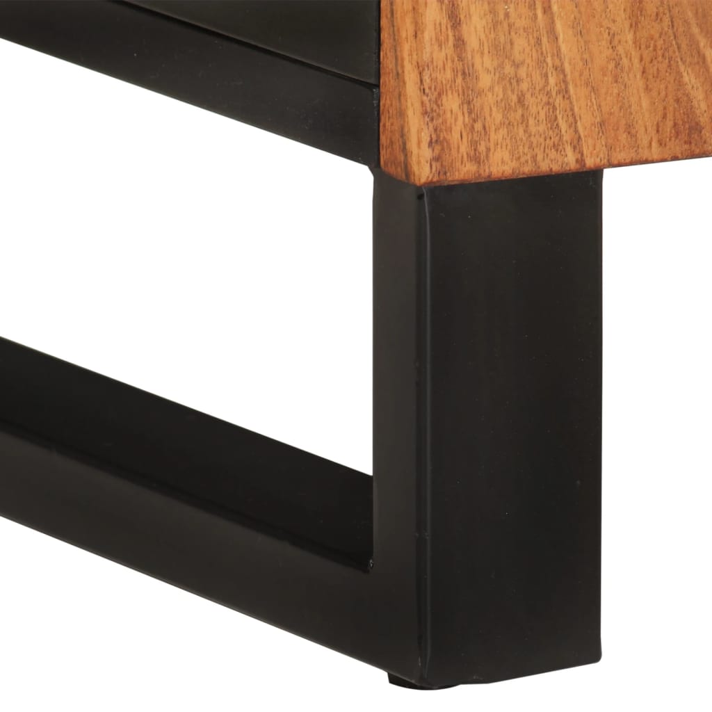 Set mobilier de baie, 2 piese, lemn masiv de acacia GartenMobel Dekor