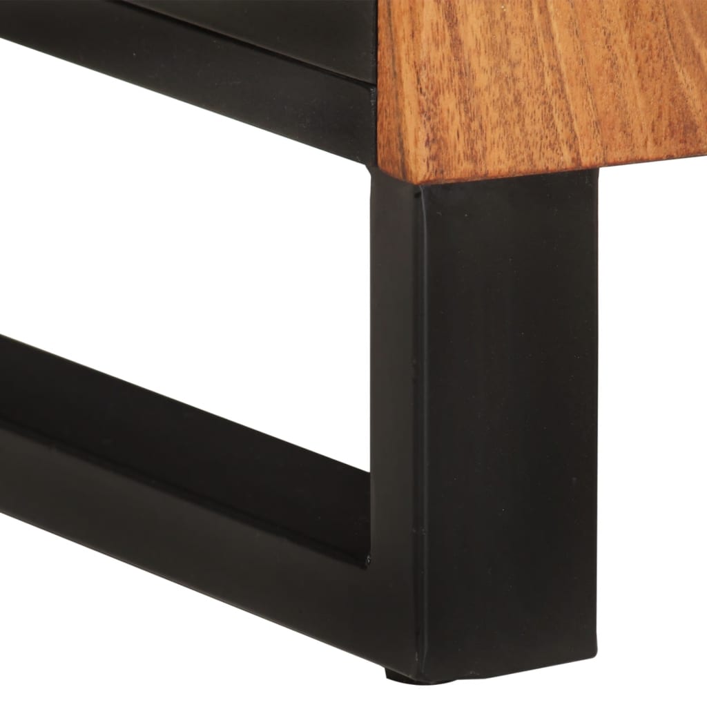 Set mobilier de baie, 3 piese, lemn masiv de acacia GartenMobel Dekor