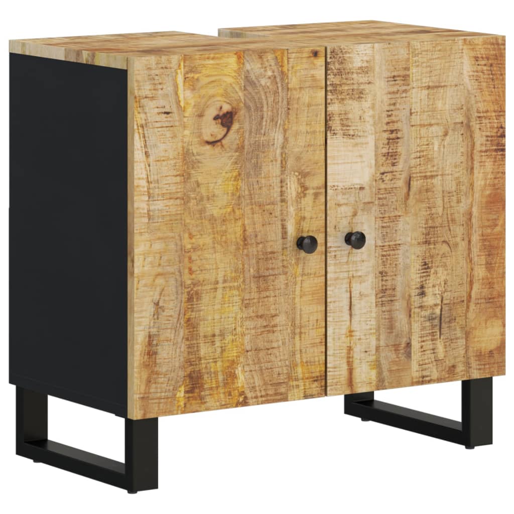 Set mobilier de baie, 4 piese, lemn masiv de mango GartenMobel Dekor