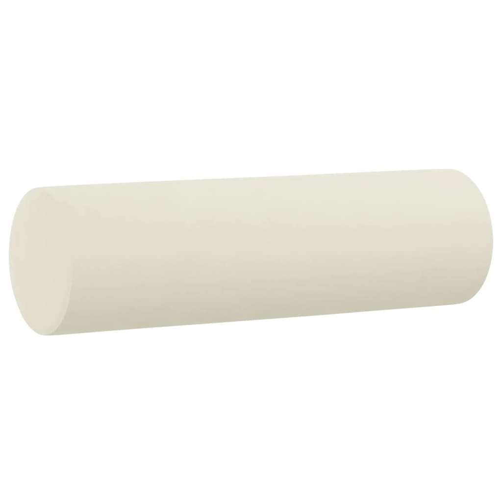 Set de canapele cu perne, 2 piese, crem, catifea GartenMobel Dekor