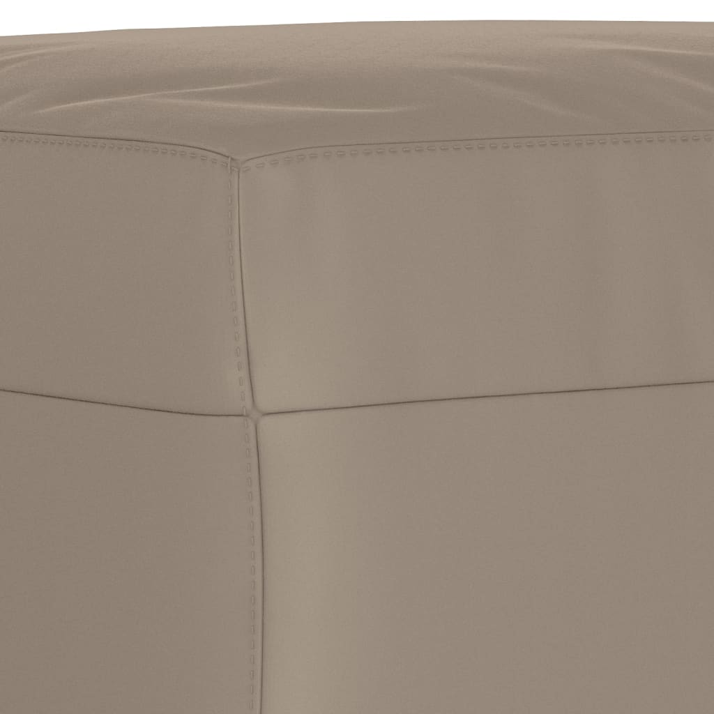 Set de canapele cu perne, 4 piese, gri taupe, microfibră GartenMobel Dekor