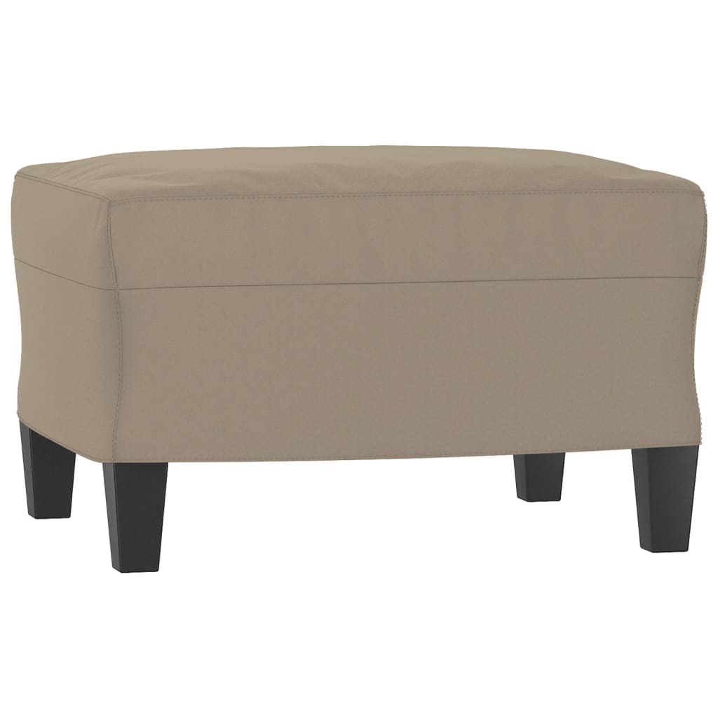 Set de canapele cu perne, 4 piese, gri taupe, microfibră GartenMobel Dekor