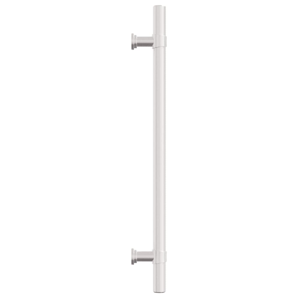Mânere de dulap, 10 buc., argintiu, 192 mm, oțel inoxidabil GartenMobel Dekor