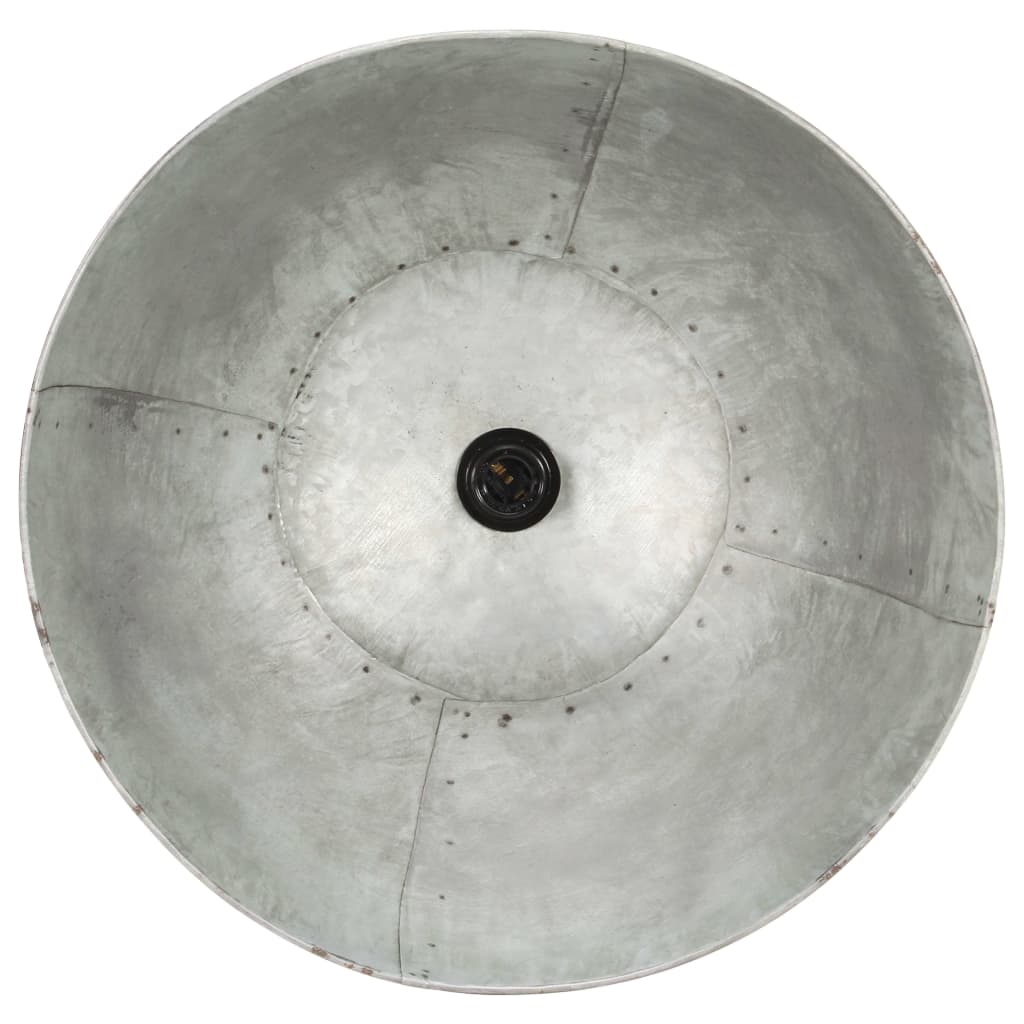 Lampă suspendată, 25 W, argintiu, rotund, 48 cm, E27 GartenMobel Dekor