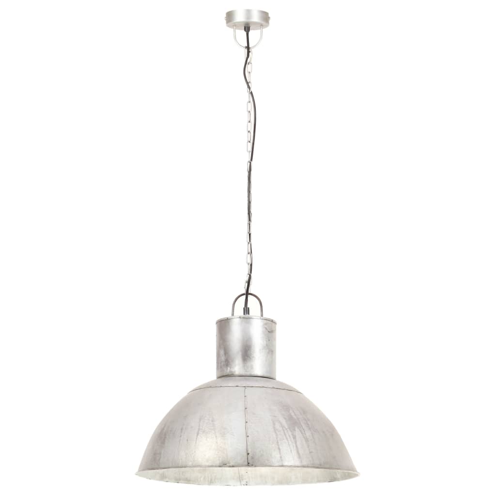 Lampă suspendată, 25 W, argintiu, rotund, 48 cm, E27 GartenMobel Dekor