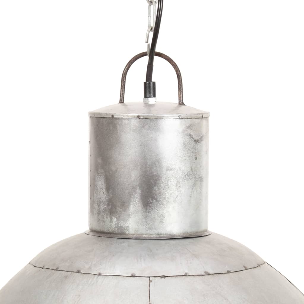 Lampă suspendată, 25 W, argintiu, rotund, 48 cm, E27 GartenMobel Dekor