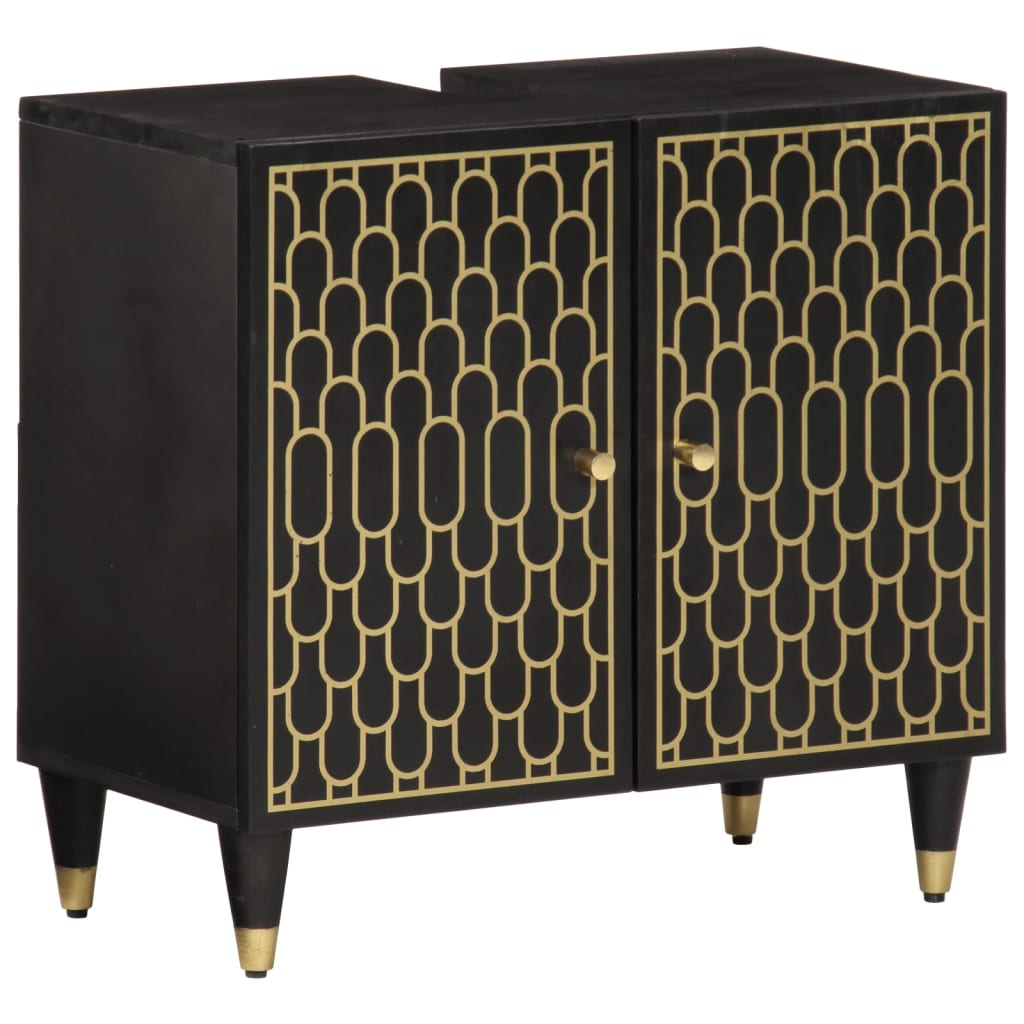 Set mobilier de baie, 2 piese, lemn masiv de mango GartenMobel Dekor