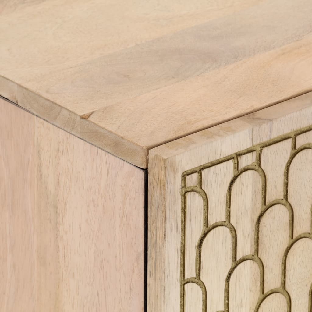 Set mobilier de baie, 2 piese, lemn masiv de mango GartenMobel Dekor