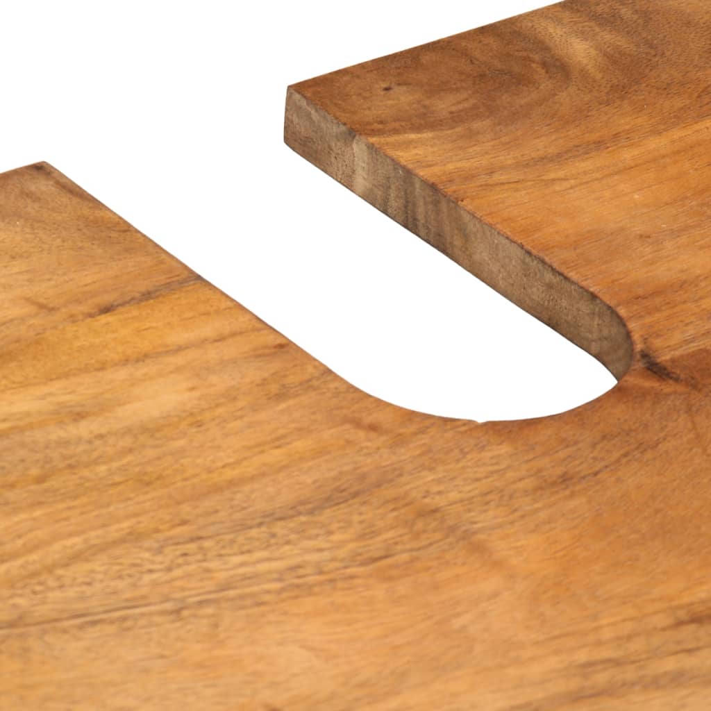 Set mobilier de baie, 2 piese, lemn masiv de mango GartenMobel Dekor