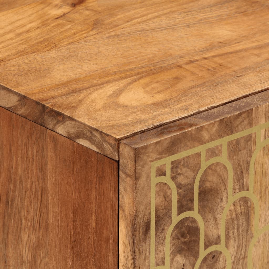 Set mobilier de baie, 3 piese, lemn masiv de mango GartenMobel Dekor