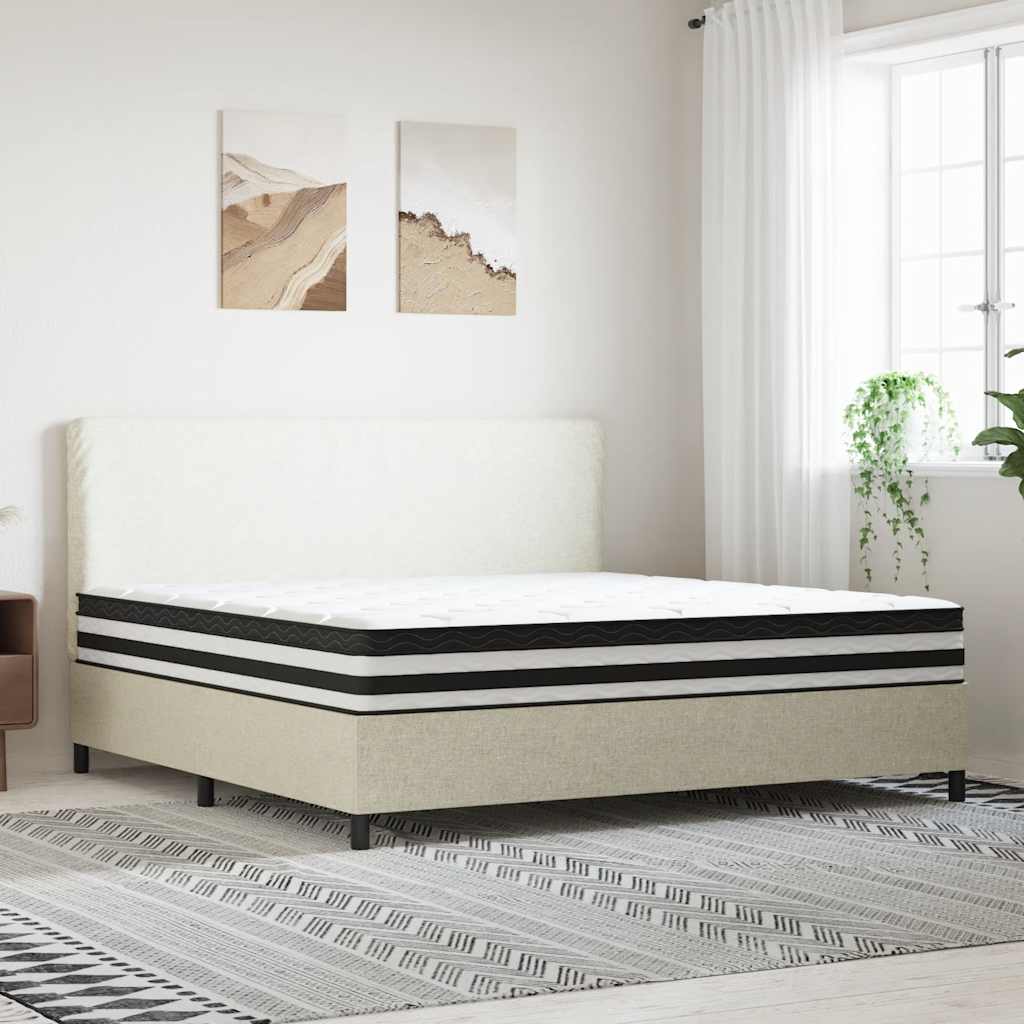 Saltea cu arcuri buzunar, fermitate medie, 200x200 cm GartenMobel Dekor