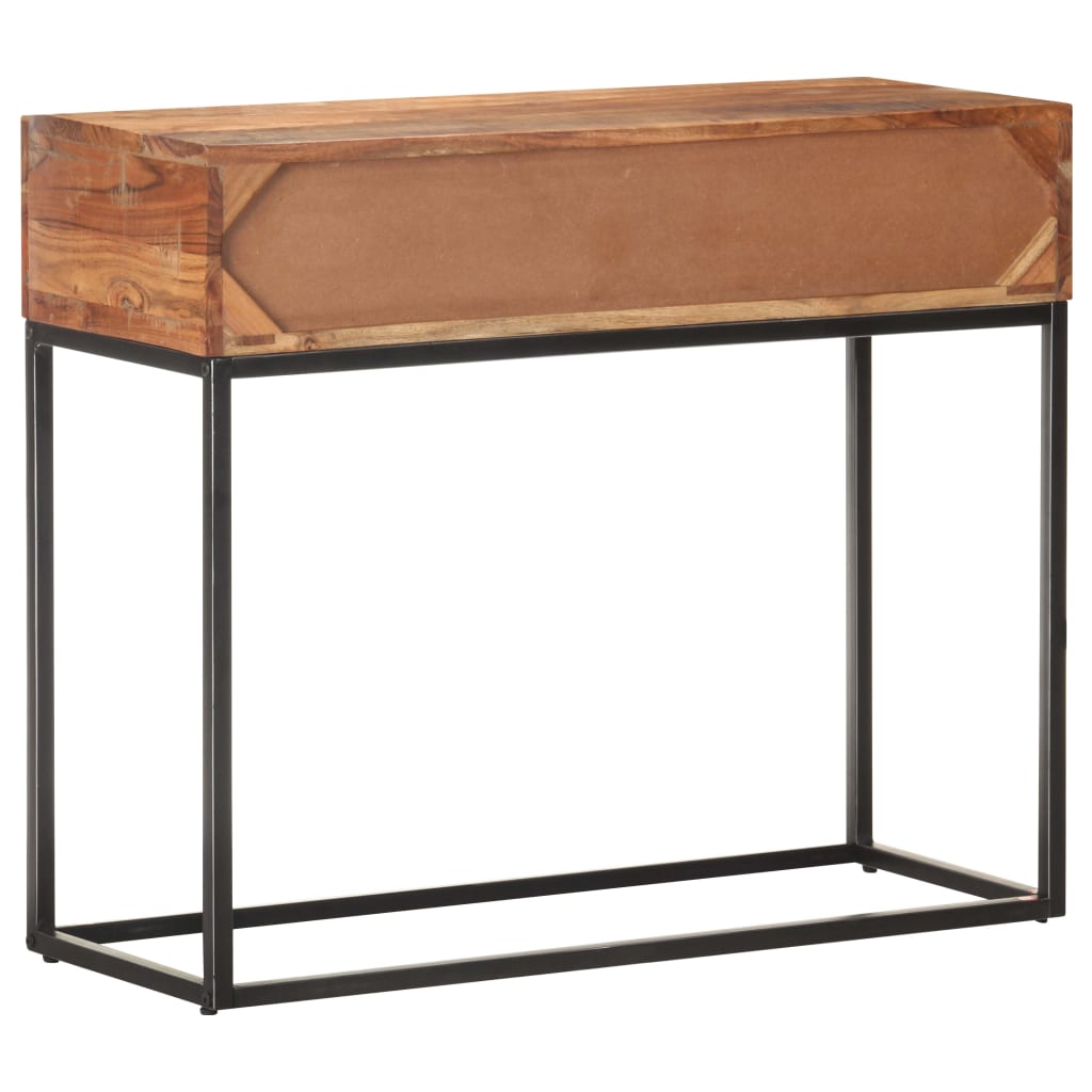 Masă consolă, 90 x 35 x 75 cm, lemn masiv de acacia  GartenMobel Dekor